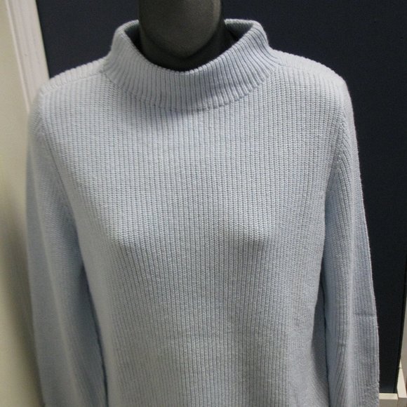 Lands' End Women's Mock neck Long sleeve sweater, NWT - Picture 1 of 6